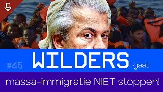 Current Ratio 45 Wilders gaat massaimmigratie NIET stoppen [upl. by Oramlub]