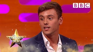 Tom Daley on the benefits of tight swimming trunks 🏊  The Graham Norton Show  BBC [upl. by Karina186]