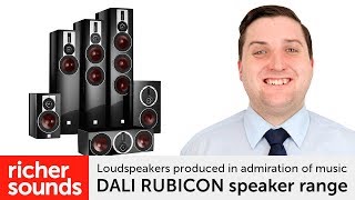 DALI RUBICON  speaker range  Richer Sounds [upl. by Amlus]