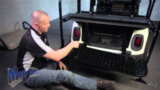 Rear Seat Kit will fit EZGo® RXV®  How to Install Video  Madjax® Golf Cart Accessory [upl. by Lisandra]