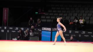 Carlotta Ferlito  FX  Glasgow 2015 PT [upl. by Ecerahc]