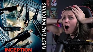 Inception 2010 FIRST TIME WATCHING REACTION [upl. by Lahcear]