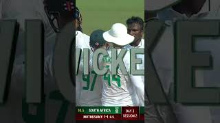 Mahmudul Hasan Joy Wicket BANvSA SportsCentral Shorts M3H1K [upl. by Cirdet]