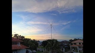 V85NPV  Spider Quad 2 days activity with the antenna [upl. by Kaliope]