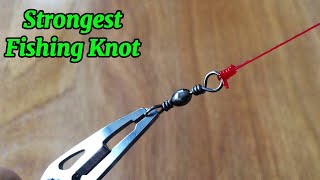 Strongest Fishing Knot  Double Riveted [upl. by Pallas]