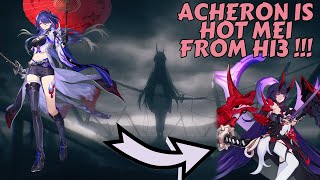 Acheron Is Herrscher Of Thunder Mei From Honkai Impact 3rd Analyzing V21 Trailer Honkai Star Rail [upl. by Japha]