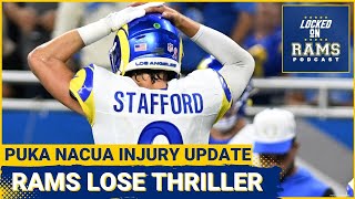 Rams Lose OT Thriller to Lions Puka Nacua Injury Update Big Takeaways Cooper Kupp is Back amp More [upl. by Nosrettap]