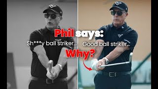 Phil Mickelson BLUNTLY and HONESTLY Exposes Good vs Bad Ball Striking [upl. by Nive]