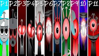 Phase 1 vs Phase 2 vs Phase 34 vs Phase 56 vs Phase 78 vs Phase 910 vs Phase 11  Sprunki Mix [upl. by Wolfgang632]