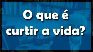 O que é curtir a vida  Flávio Gikovate [upl. by Fanny]