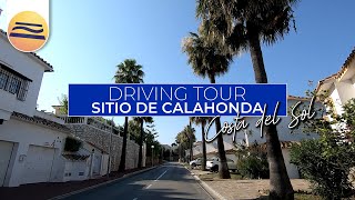 Driving Tour Sitio de Calahonda  Costa del Sol  Spain [upl. by Zere]