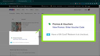 How to use the Max Fashion Promo Code [upl. by Eornom710]