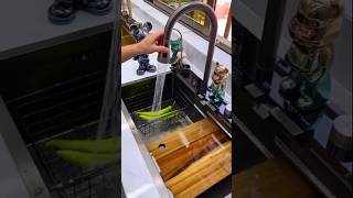 Elevate Your Kitchen Vibes With Sleek amp Functional Sink Design shorts kitchen sink youtubeshorts [upl. by Assanav]