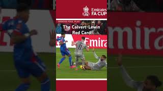 The CalvertLewin Red Card [upl. by Dadinirt]