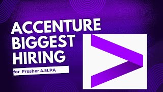 Accenture Off Campus Drive 2024 Apply for Exciting IT Roles 👨🏻 💻 [upl. by Riamo60]