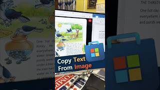 OMG😱 Copy Text from IMAGE 💥💯Microsoft PowerToys ⏰Time Saving Trick shorts ytshorts computertricks [upl. by Uaeb831]