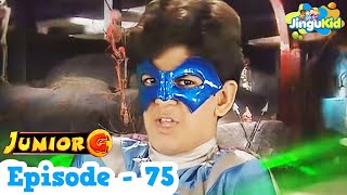 Junior G  Episode 75  Superhero amp Super Powers Action TV Show For Kids  Jingu Kid Hindi [upl. by Gawlas]