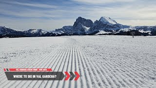 Val Gardena Skiing Your MustWatch Guide [upl. by Cyndi]