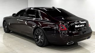 2021 RollsRoyce Ghost Long  Sound Interior Exterior in detail [upl. by Ahseetal]