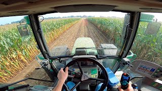 Cab View  Fendt 718 Vario  Mais Silage [upl. by Akeyla]