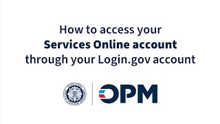 Navigating Federal Retirement How to Access Your Services Online Account Through Logingov [upl. by Enovahs]