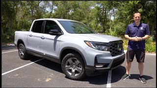 Is the 2024 Honda Ridgeline Trailsport a new midsize truck you should BUY [upl. by Eidac]