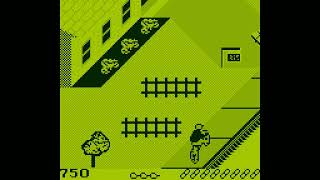 Paperboy Gameplay Game Boy [upl. by Nosneb]