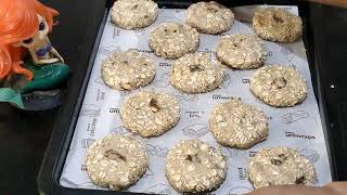 July 4 2024 oatmeal cookies full recipe 🤤 baking cookies healthyfood homemade foodsliceofjoy [upl. by Berthoud]