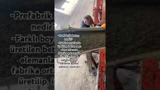 Prefabrik beton hakkındabeton youtubevideoshortvideo inşaat automobile [upl. by Barnet595]