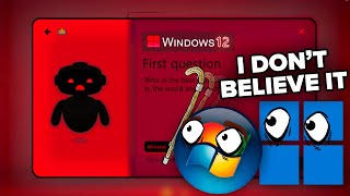 Windows 12 Kill Screen But Windows 11 amp Windows Vista Want To See That [upl. by Yenterb]