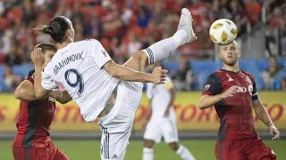 quotZlatan Ibrahimovic destroys goal keeper with an unreal spinning back heel flickquot [upl. by Hsetih]