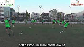 DENİZLİSPOR U14 TAKIMI ANTRENMANI 9 EKİM 2024 1 [upl. by Atikin]