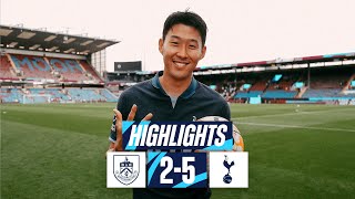 BURNLEY 25 TOTTENHAM HOTSPUR  PREMIER LEAGUE HIGHLIGHTS  HEUNGMIN SON SCORES HATTRICK [upl. by Eerised]