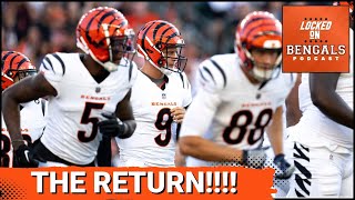 Joe Burrows BACK Instant Reaction to Bengals Preseason Opener [upl. by Attezi74]