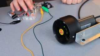 Motor Control Board Testing  SeaBotix BD150 Brushed DC Thrusters [upl. by Schmitt]