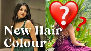 New Hair Colour vlog 💛  Hansika Krishna [upl. by Aronle]