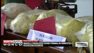 Noodle Producer Using Formalin Arrested [upl. by Otrebile492]