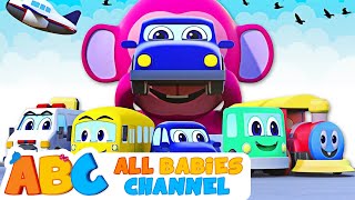 ABC  The Vehicles Song  Kids Songs And More  All Babies Channel [upl. by Cogan]