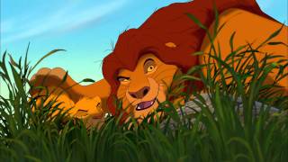 The Lion King 3D  Simbas Pouncing Lesson  Official Disney Movie Clip [upl. by Risan]