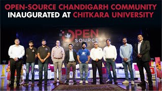 OpenSource Chandigarh Community inaugurated at Chitkara University [upl. by Nordine]