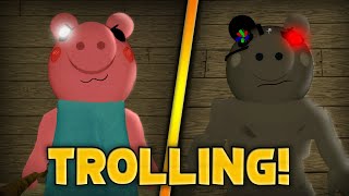 5 WAYS to TROLL in ROBLOX PIGGY Roblox Piggy Funny Moments [upl. by Halika528]