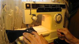 Sewing machine Швейная машина SINGER 7105 test [upl. by Vadnee141]