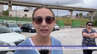 AGRIGENTO NON PARTE ASSISTENZA AGLI ALUNNI DISABILI PROTESTANO LE FAMIGLIE [upl. by Leizahaj618]