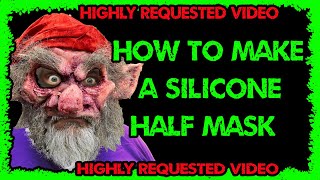 Make a Silicone half mask Mask 74 [upl. by Amikay]