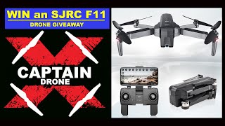 Win an SJRC F11 Drone Captain Drone amp Geekbuying Drone Giveaway [upl. by Udela]