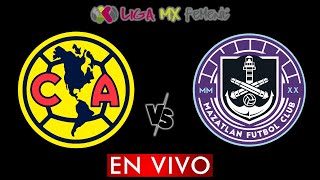 AMERICA VS MAZATLAN EN VIVO  LIGA BBVA MX FEMENIL APERTURA 2024  DONDE VER EN VIVO [upl. by Nairbo]