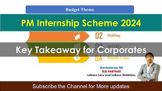 PM Internship Scheme 2024  Key Takeaway for Corporates [upl. by Adnawyek606]