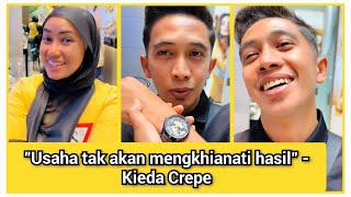 Kieda Crepe beli jam tangan hampir RM11000 hadiah buat suami yang baik [upl. by Akenal]