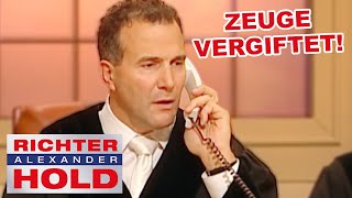 Zeuge wurde vergiftet Richter Hold ist entsetzt 22 Richter Alexander Hold  Sat1 [upl. by Sivehc]