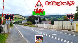 Buttington Level Crossing Powys [upl. by Issor]